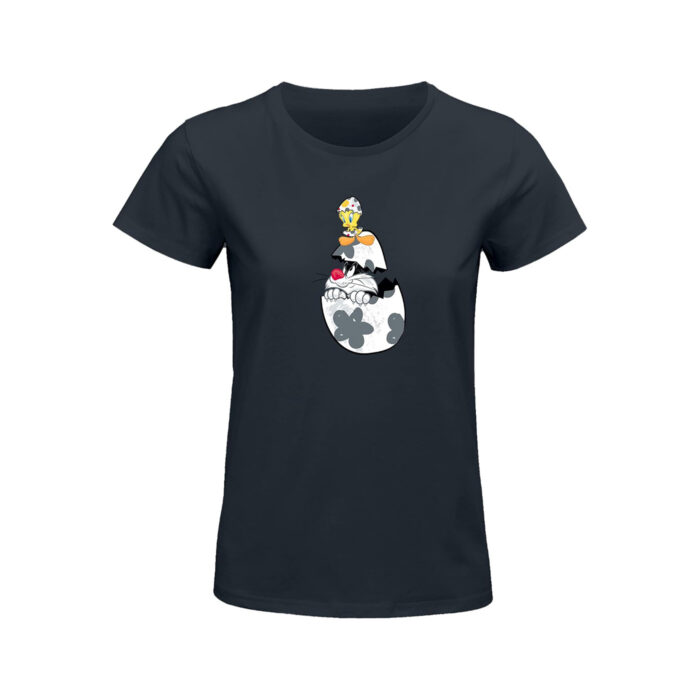 Crew Neck Graphic T-shirt Women