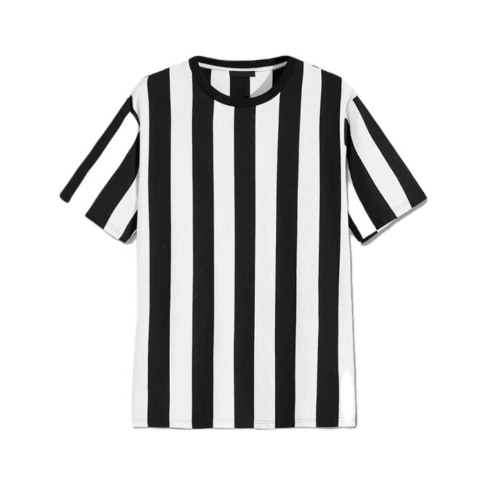 Stripped Half Sleeve Tshirt