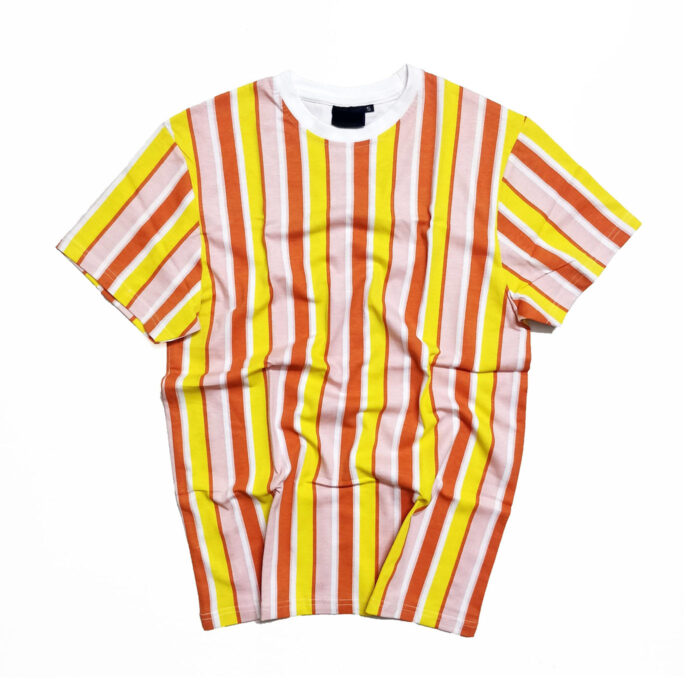 Stripped Half Sleeve Tshirt - Image 4