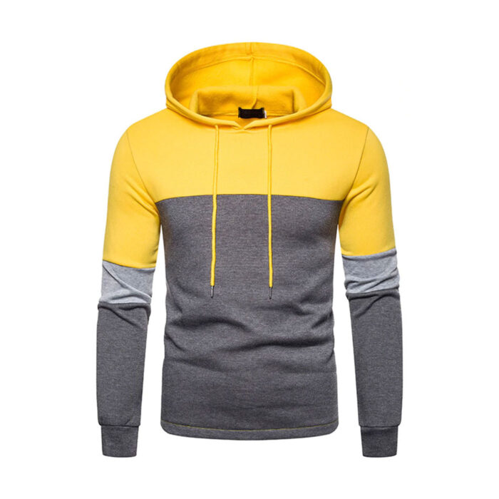 Customised Pullover Hoodie Yellow