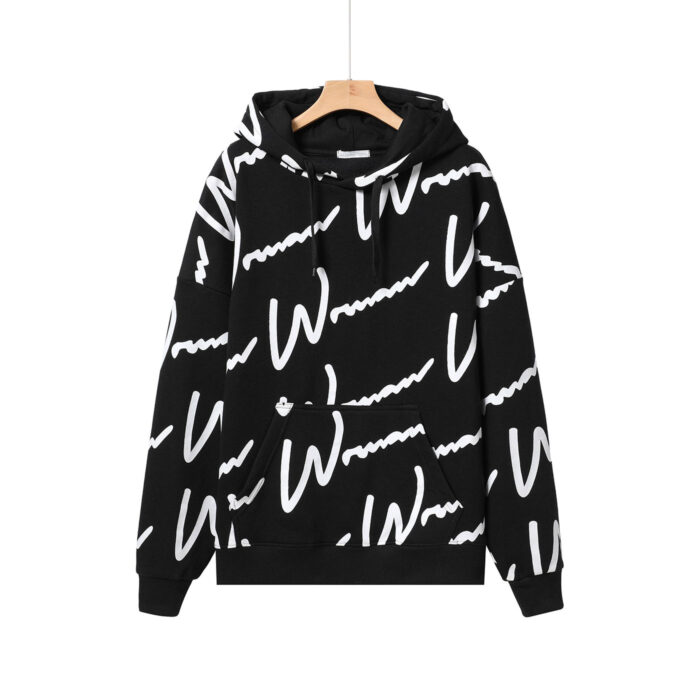 Black Graphic High Quality Hoodie