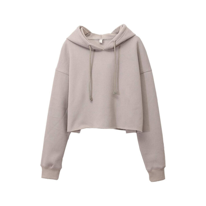 Crop Women Pullover Hoodie