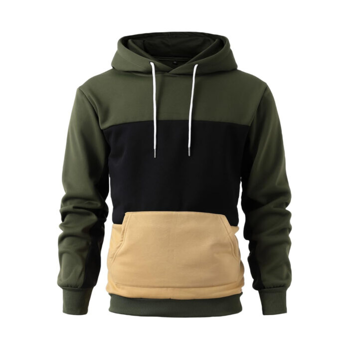 Triple Panel Hoodie In Wholesale